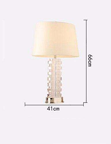 CJSHVR-Continental Bedroom Bed Lamps Luxury Modern Crystal Lamps Upscale Minimalist Study Wedding Living Room Lamp The Nordic Lamps