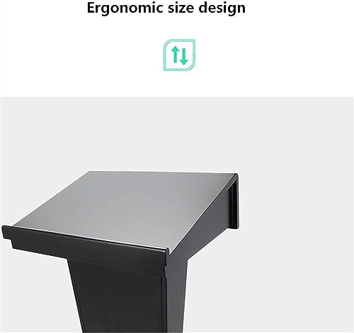 SMuCkS Wood Lectern Podium Welcome Desk - Office Furniture
