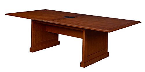 Regency TVCTRC12048CH Prestige Traditional Veneer Rectangular Conference Table, 120-inch, Cherry