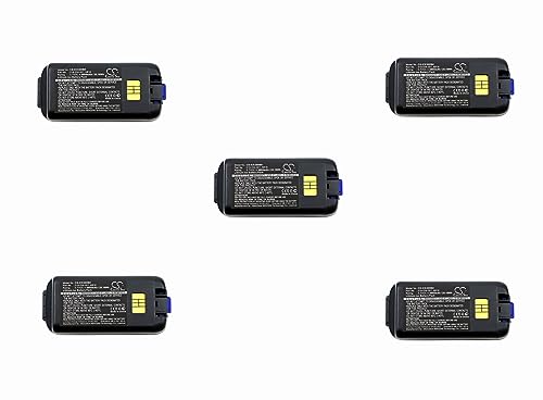 XSPLENDOR (5 Pack) Battery for INTERMEC CK3 Series - 318-033-001