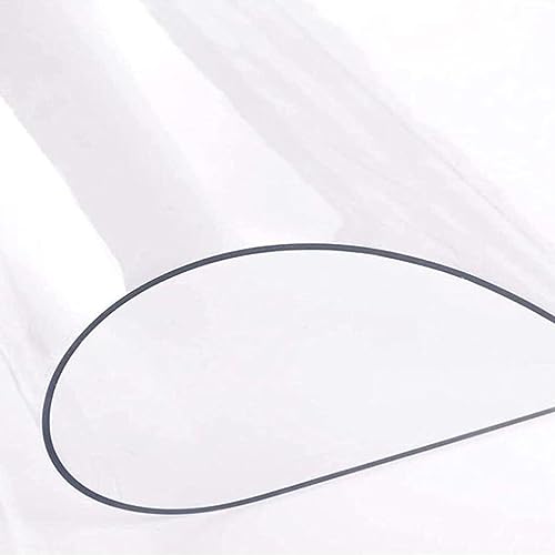 HOBBOY Hard-Floor Chair Mats Vinyl Plastic Floor Runner Protector, Non-Slip Transparent Mat, Multiple Sizes