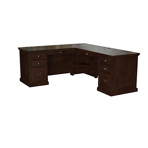 Martin Furniture FL684R; FL684R-R L-Shaped Desk, 68"
