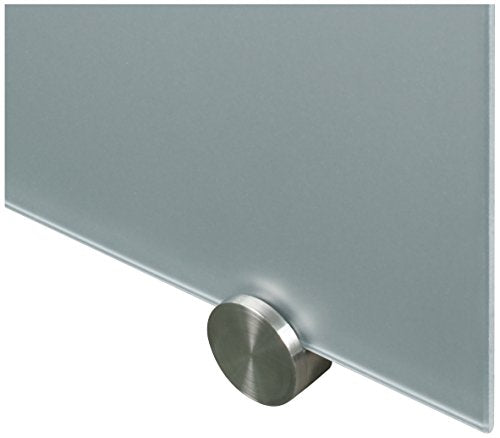 Best-Rite Visionary Projection Magnetic Glass Dry Erase Board, 4 x 6 Feet, Matte Gray Surface (83850)