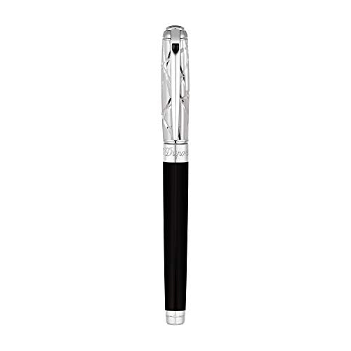 S.T. Dupont D-412108M Fire Lines Palladium Rollerball Pen