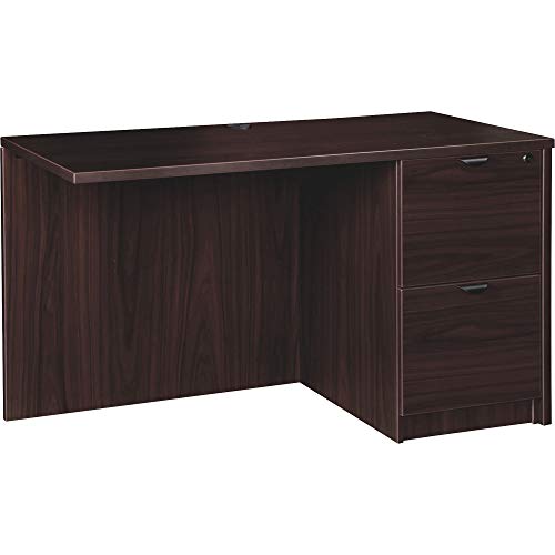 Lorell PR2448RES Right Return, Espresso, 48"x24"x29" H