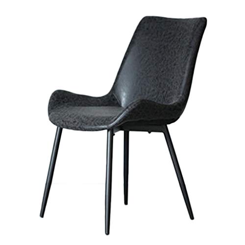 Swivel Chairs Chair Home Wrought Iron Dining Chair Leisure Chair Living Room Sofa Bedroom Makeup Chair Office Computer Chair Gift (Color : A, Size : 844945cm)