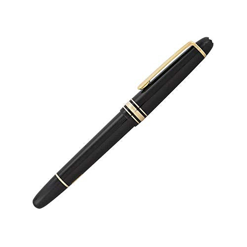 Mont Blanc 145-Meisterstuck Classique Gold Fountain Pen, Medium Nib (106514)