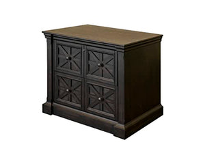 Martin Furniture Traditional Dark Brown Lateral File Cabinet