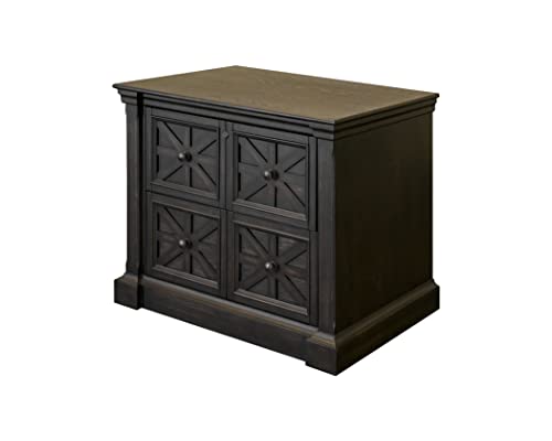 Martin Furniture Traditional Dark Brown Lateral File Cabinet