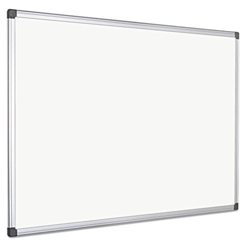 - Value Lacquered Steel Magnetic Dry Erase Board, 48 x 72, White, Aluminum Frame