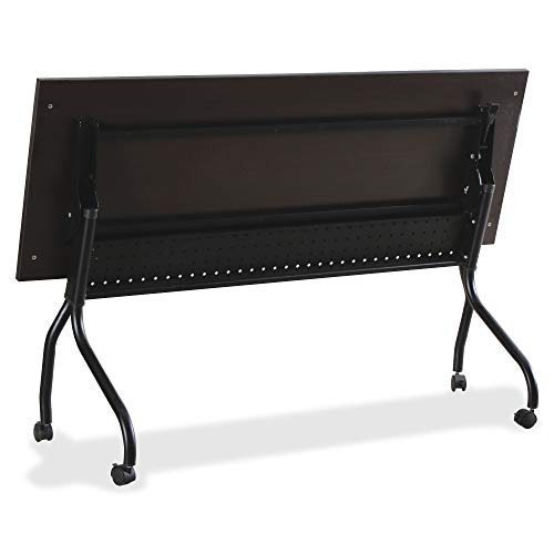 Lorell Preference Training Table, Espresso/Black