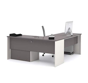 Bestar L-Shaped Desk with lateral File Cabinet - Connexion