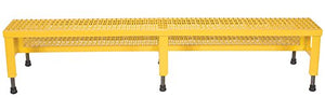 Vestil Steel Adjustable Step Mate Stand 2 Step 500 Lb. Capacity Yellow