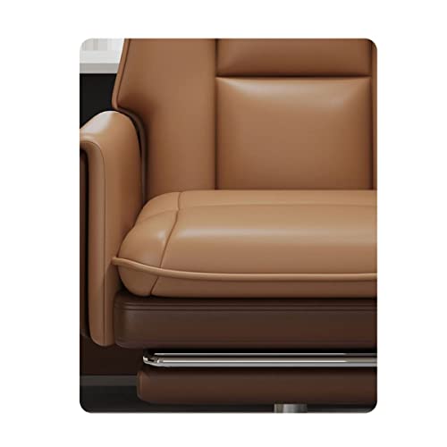 Generic Executive Managerial Chair with Footrest - Ergonomic Leather Gaming Desk Chair