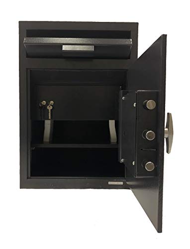 Southeastern F2820ILK Cashbag Drop Depository Safe with Quick Digital Lock w/Inner Dual Key Locker