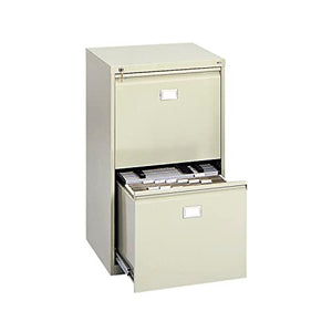 Safco Vertical File Cabinet, 2-Drawer, Tropic Sand