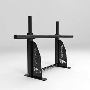 TYX Wall Mounted Pull Up Bars, Multifunctional Chin Up Bar with Pull Rope Hooks, Strength Training Equipment for Home Gym Indoor