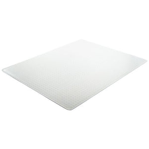 Deflecto ExecuMat Clear Chair Mat, High Pile Carpet Use, Rectangle, Beveled Edge, 60 x 72 Inches (CM17843)