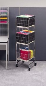 Charnstrom Tall Compact Office Cart (M017)