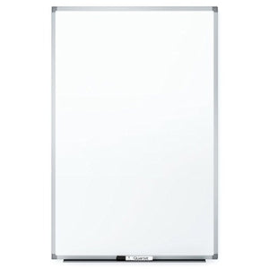 Quartet Magnetic Whiteboard, 6 x 4 Feet, Silver Aluminum Frame, Standard Duramax Porcelain (85517)