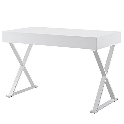 Modway Sector Office Desk in White