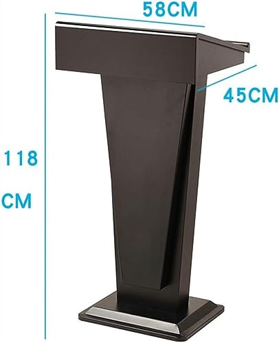 SMuCkS Wood Lectern Podium Welcome Desk - Office Furniture