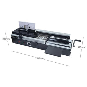 WVBHCP Hot Melt Glue Binding Machine, A4 Electric Book Binder