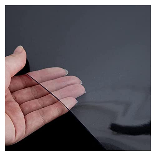 YUYI Clear PVC Desk Chair Mat - Non-Slip Office Carpet Floor Protector - 1.5mm, Various Sizes