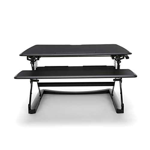 OFM Height Adjustable Sit to Stand Desktop in Black