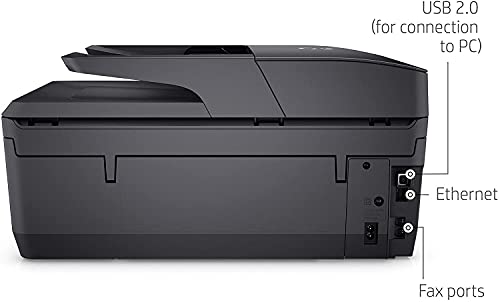 HP OfficeJet Pro 6978 All-in-One Wireless Printer, HP Instant Ink, Compatible with Alexa (T0F29A) with Tivdio USB Printer Cable