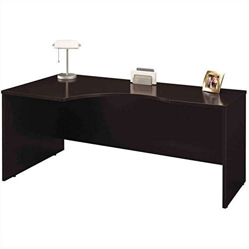 Bush Business Furniture Series C 3-Piece L-Shape Desk with Hutch in Mocha Cherry