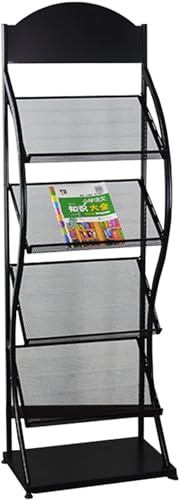 WEBERT Floor-Standing Magazine Rack Metal Brochure Display Stand