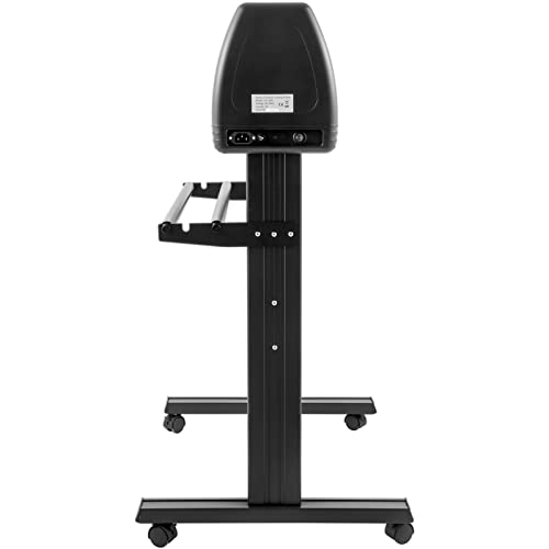 VEVOR 28in Vinyl Cutter Machine with LED Plotter Printer, Manual Positioning, MAC/Windows Software Support, Adjustable Force & Speed, Floor Stand