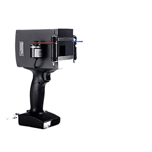 xianhuashuiguodian Handheld Inkjet Printers Handheld Inkjet Printer, Date, QR Code, Barcode, Inkjet Gun, Heating Bubble, Handheld Inkjet Printer High-Precision Printing, Clear Handwriting