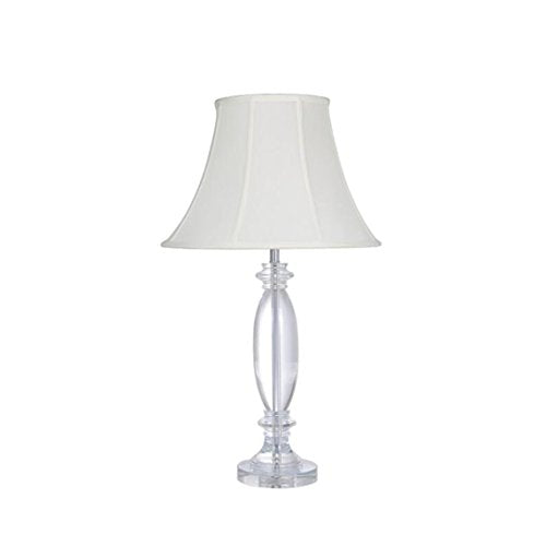 505 HZB European Crystal Table Lamp, Bedroom Bedside Lamp, Fashion Originality Living Room Study Desk Lamp (Size : L4374cm)