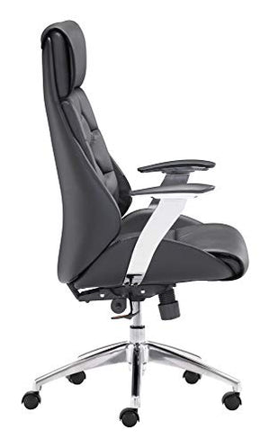 Zuo Modern 205890 Boutique Office Chair, Black by Zuo