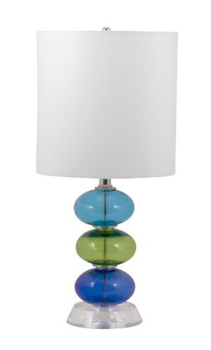 Lamp Works 221 Beaux 3 Table Lamp, 10" x 10" x 21"