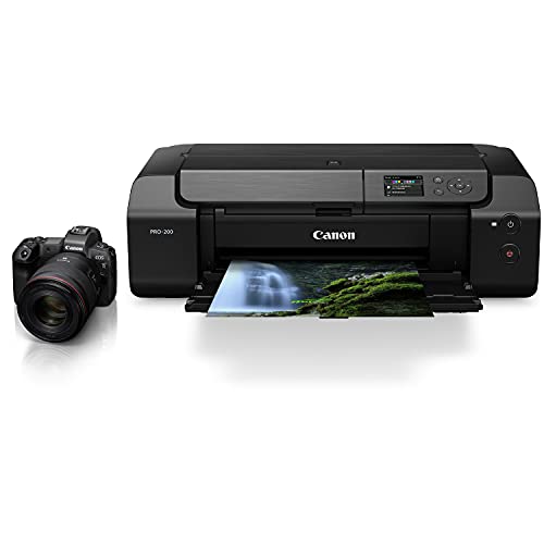 Canon PIXMA PRO-200 Wireless Professional Inkjet Photo Printer - (4280C002) Bundle with Corel Photo Video Suite PaintShop Pro with VideoStudio (Digital Download) + 1 Year Extended Protection Plan