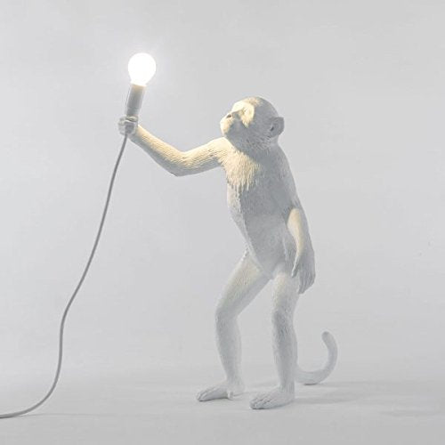 Seletti Monkey Lamp - Standing White