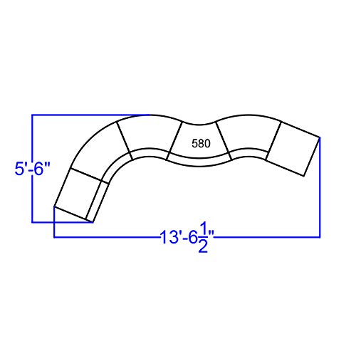 BizChair White LeatherSoft Reception Configuration, 6 Pieces