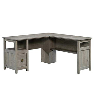 Home Square 3 Piece Furniture Set with L-Shaped Desk, Bookcase, and Coffee Table