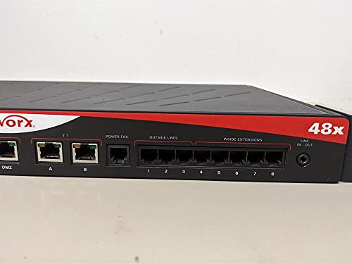 Allworx 48x Server for 100 Users with Call Assistant, Mobile Link, and 1 T1/PRI