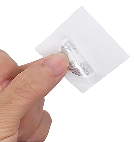 NFC NTAG213 Stickers/Tag/Adhesive Label RFID Tags with NTAG213 Chip 180 Bytes Fast Read/Write/Lock Compatible with All NFC-Enabled Smartphones and Devices (1000PCS)
