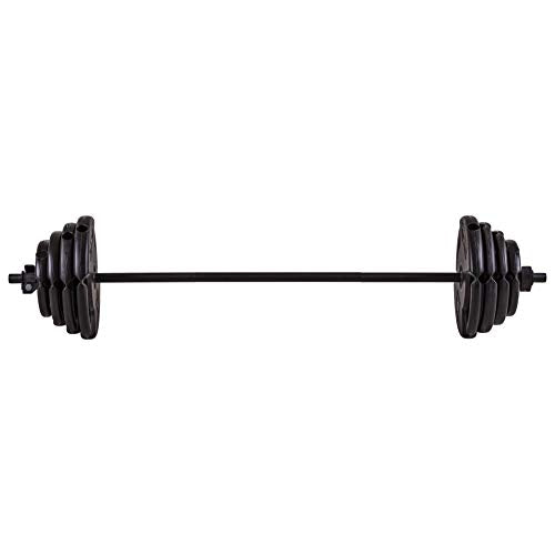 Club Quality 4-Weight Deluxe Barbell Set, 60 lbs (Includes The bar)