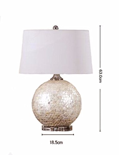 CJSHVR-American Style Creative Shells Lamps Continental Idyllic Bedroom Bed Lamps The Nordic Parlor Lamps
