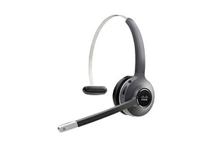 Cisco Wireless On-Ear DECT Headset with Multi-Source Base - Charcoal