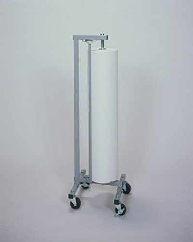 Single Paper Roll Vertical Paper Dispenser/Cutter 36" for 30, 36" - Bulman-R996-36-No Casters