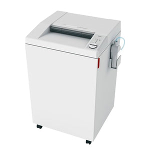 ideal. Commercial Office Paper Shredder with Automatic Oiler, 50–52 Sheet Capacity, 44 Gal Bin, Shred Staples/Paper Clips/Credit Cards/CDs