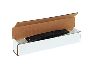 BOX USA BMLR3644 Corrugated Mailers, 36" x 4" x 4" White (Pack of 50)