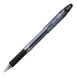 Zebra Jimnie Gel Rollerball Pen, 0.7mm, Black, 2 Pack (44112)